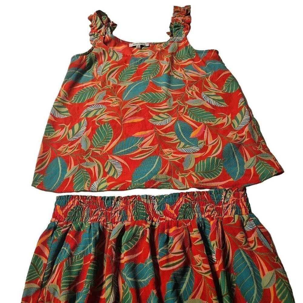 Rose + olive set top and pants
